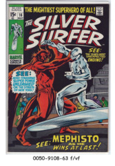 The Silver Surfer #16 © May 1970, Marvel Comics